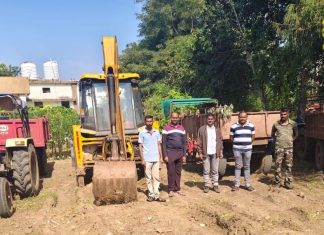 सावलीत वनविभागाची धडक कारवाई ; अवैध उत्खनन करणाऱ्यांवर चपराक, ३ ट्रॅक्टरसह १ जेसीबी जप्त