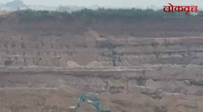 राखीव वनजमिनीवर अवैध कोळसा उत्खनन ; पुनर्वसनाआधीच खाणी सुरू