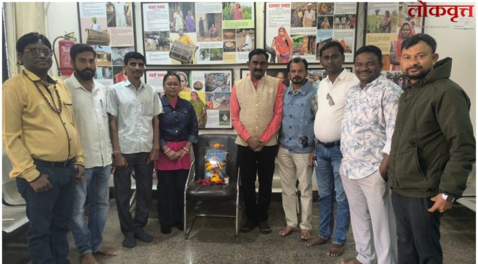 दर्पणकार जांभेकरांना अभिवादन : गडचिरोली ऑल मीडिया असोसिएशनतर्फे पत्रकार दिन साजरा