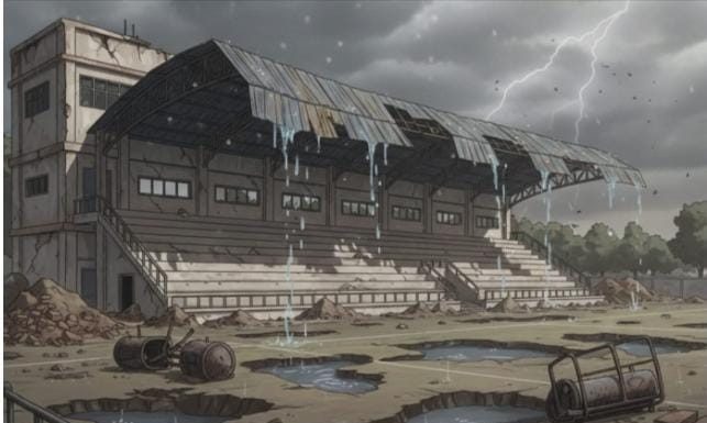 धानोऱ्यातील तालुका क्रीडा संकुलाचे काम निकृष्ट ; बांधकाम संथगतीने