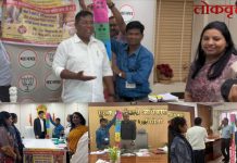 हत्तीरोग निर्मूलन मोहिमेला प्रारंभ ; जिल्हाधिकारी व आमदारांनी स्वतः औषध घेत केली जनजागृती