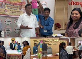 हत्तीरोग निर्मूलन मोहिमेला प्रारंभ ; जिल्हाधिकारी व आमदारांनी स्वतः औषध घेत केली जनजागृती