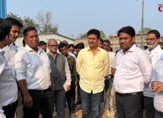 धानोरा रुग्णालयाची आरोग्यमंत्र्यांकडून पाहणी; व्यवस्थांबाबत व्यक्त केली नाराजी