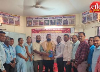 मुख्यमंत्री माझी शाळा–सुंदर शाळा’ अभियानात निमगाव शाळेचा जिल्ह्यात पहिला क्रमांक : आमदार अडबले यांची विशेष भेट