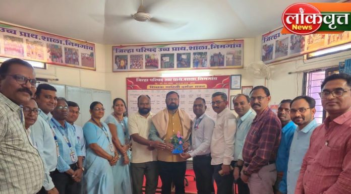 मुख्यमंत्री माझी शाळा–सुंदर शाळा’ अभियानात निमगाव शाळेचा जिल्ह्यात पहिला क्रमांक : आमदार अडबले यांची विशेष भेट