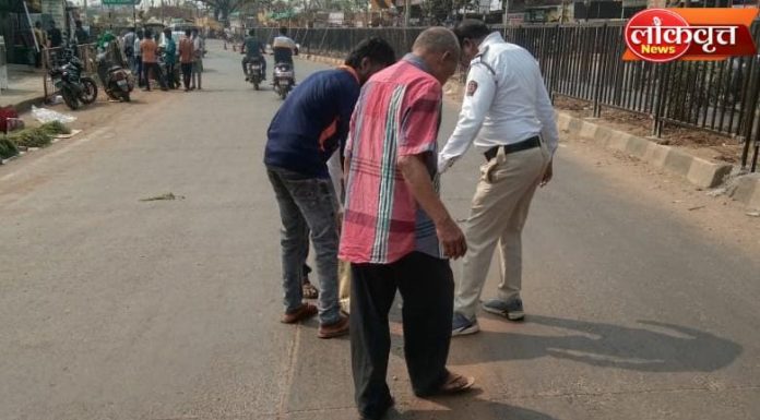 गडचिरोलीत ऑइल सांडल्याने दुचाकींची घसरगुंडी; एकाचा गुडघा फ्रॅक्चर