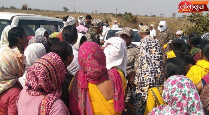 मुधोली चक नं. २ येथे भूसंपादन मोजणीला शेतकऱ्यांचा तीव्र विरोध, प्रशासनाला माघारी फिरावे लागले