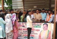 माजी आमदार डॉ. नामदेव उसेंडी यांचा वाढदिवस उत्साहात साजरा