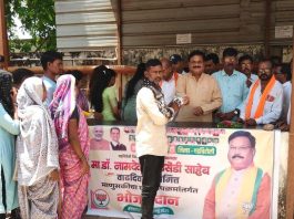 माजी आमदार डॉ. नामदेव उसेंडी यांचा वाढदिवस उत्साहात साजरा