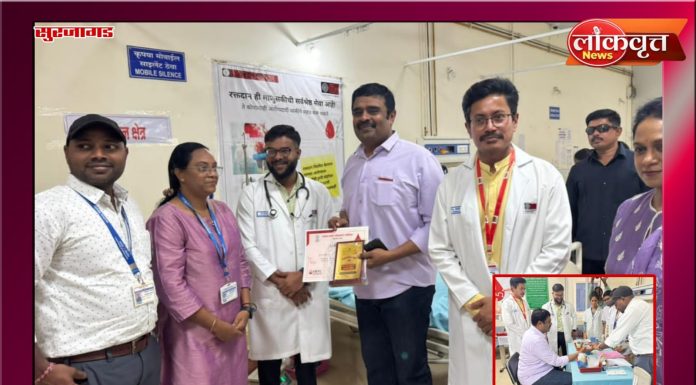 बी. प्रभाकरन सह 777 जणांनी केला रक्तदान