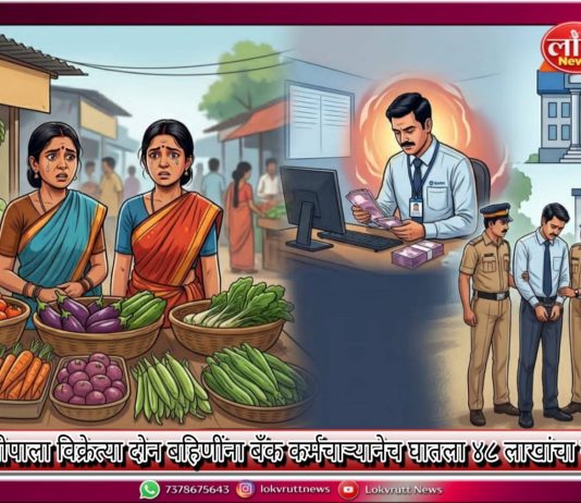गडचिरोली : भाजीपाला विक्रेत्या दोन बहिणींना बँक कर्मचाऱ्यानेच घातला ४८ लाखांचा गंडा, आरोपी अटकेत