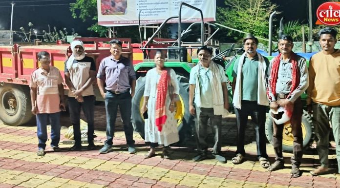 महसूल विभागाची धडक कारवाई, अवैध रेती वाहतूक करणारे दोन ट्रॅक्टर जप्त