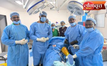 गडचिरोली जिल्हा सामान्य रुग्णालयात गुडघा प्रत्यारोपनाची यशस्वी शस्त्रक्रिया