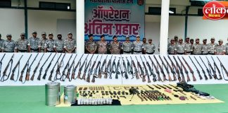 अखेर गडचिरोली जिल्हा नक्षलमुक्त ; ८ माओवादी अटकेत, ५ जणांचे आत्मसमर्पण