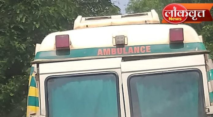 कूरखेडा-वडसा मार्गावर धावणाऱ्या 108 रुग्णवाहिकेची धोकादायक अवस्था