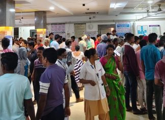 गडचिरोली–उमरखेड भरधाव बस मुरखळा (नवेगाव) नजीक पलटली ; दोघांचा मृत्यू, अनेक प्रवासी जखमी
