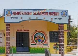 केरोडा ग्रामपंचायतीला संतप्त ग्रामस्थांचे कुलूप; विकासकामांवरील नाराजीचा उद्रेक