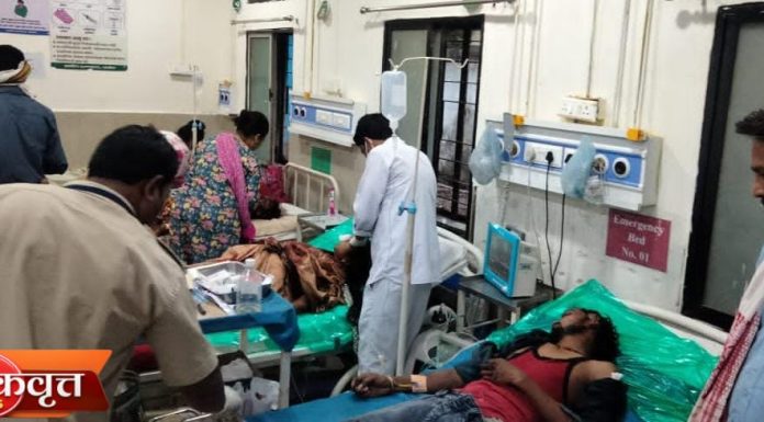 वरातीच्या बोलेरोचा दुचाकीला भीषण धडक; दोघांचा जागीच मृत्यू, १७ जखमी — १० जण गंभीर