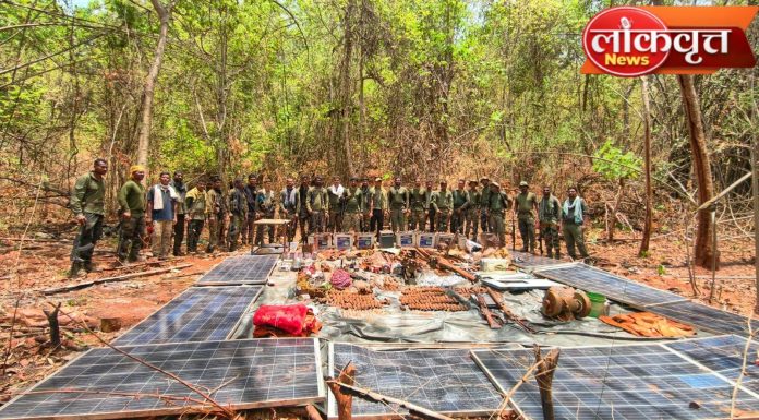माओवाद्यांचा गुप्त शस्त्रनिर्मिती कारखाना उद्ध्वस्त : गडचिरोली-नारायणपूर पोलिसांची संयुक्त कारवाई