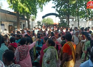 ‘नराधमाला फाशी द्या’च्या घोषणांनी चामोर्शी दणाणले